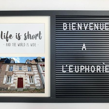 L Euphorie - Maison De Ville De Caractere 7 Minutes De La Mer - Le Treport - Mers Les Bains Eu, 滨海塞纳省 外观 照片